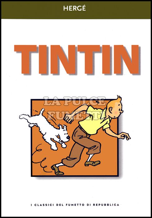 I CLASSICI DEL FUMETTO DI REPUBBLICA #    25 - TINTIN